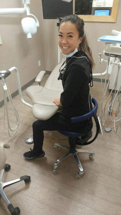SpinaliS STYLIST Best Chair For Hair Stylists and Dental Hygienists - Spinalis Chairs Canada & USA